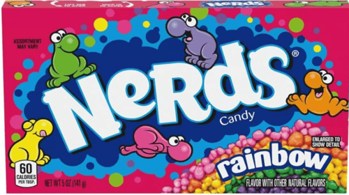 Us - Theater Box WONKA Nerds Rainbow Box x12 units