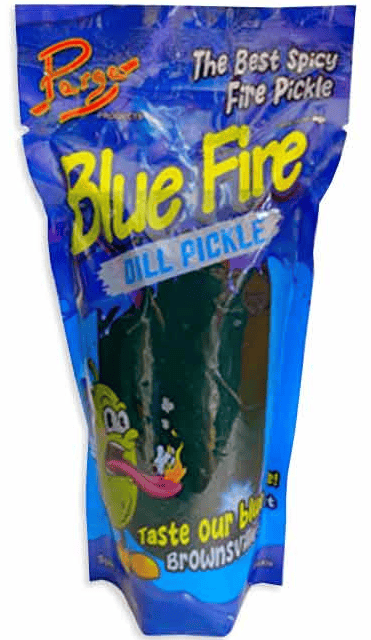 US - PARGA - BLUE FIRE DILL PICKLE  x 16 units (Buyer is responsible if Pickle Juice may leak during shipping)