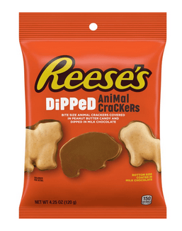 (S2-04) Us - Peg - Reese Dipped Animal Crackers 4.25oz (120g) x 12 units