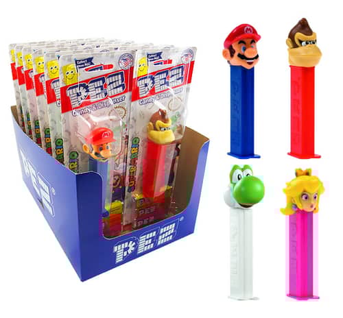 US - PEZ BLISTER - Nintendo X 12 units