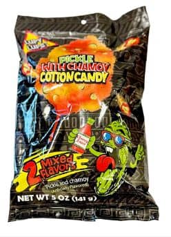 Mexico- Pickle with Chamoy Cotton Candy 5oz (142g) x 14 Units