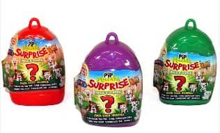 China - Pip Squeaks SURPRISE Collectible Pets & Candy Variety Pack 0.4oz x 12 Units