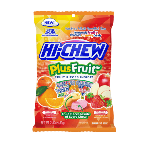 Taiwan - Hi-Chew Bag Plus Fruit Mix 2.82oz (80g) x 6 units