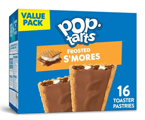US - Pop Tarts - Frosted S'mores (16 Toasters) 27oz (7658g) x 1 Box (Boxes with minor damage due to shipping)