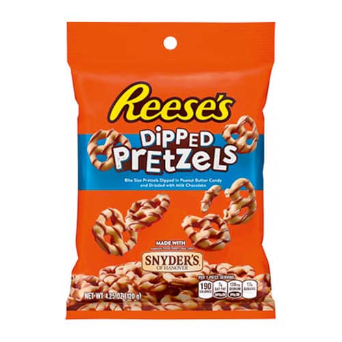US - Reese Dipped Pretzels Peg Bag 4.25oz (120g) x 12ct