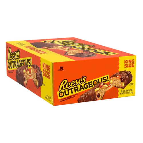 Us - REESE'S OUTRAGEOUS - King Size Bar 2.95 oz(84g) x 18 Units