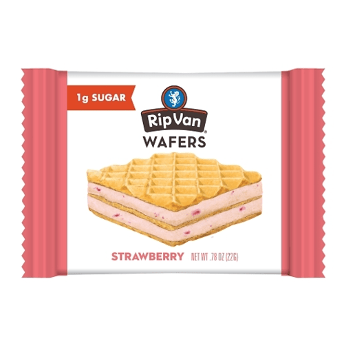 Ireland - Rip Van - Strawberry Wafer 0.78oz (22g) x 16 Units