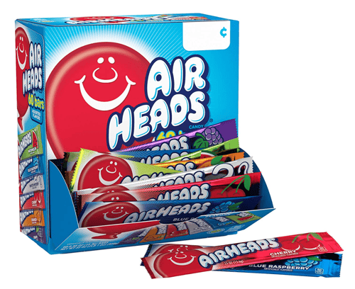 US - Airheads Variety Pack 0.55oz (15.6g) x 60 Bars