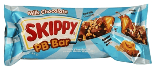 (S2-04) US - Skippy - Milk Chocolate Peanut Butter Bar 1.5oz (42g) x 12 units