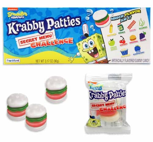 CHINA - SpongeBob Krabby Patties - Secret Menu Challenge 3.17oz (90g) x 9 units