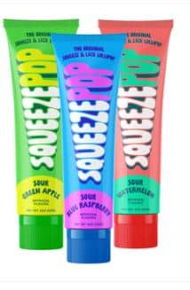 China - Iconic Squeeze Pop Assorted Flavor Tube 4oz(113g) X 12 Units
