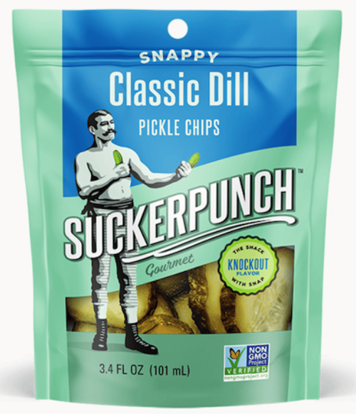 US - Suckerpunch Gourmet - Pickle Chips - CLASSIC Dill Pickle 3.4 fl oz (101ml) x 12 units