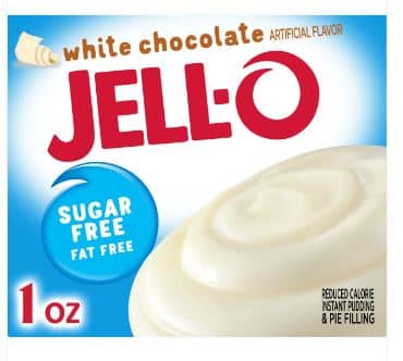 US -  Sugar Free - Kraft Jell-O Instant Pudding - White Chocolate 1oz (28g) X 24 Units