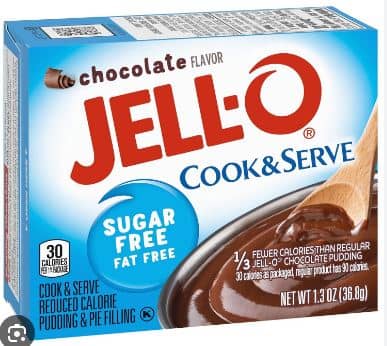 US - Sugar Free - Kraft Jell-O Chocolate Pudding & Pie 1.3 oz (37g) x 24 Units