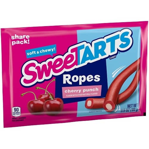 US - Sweetart Ropes Share Size - Cherry Punch 3.5oz (99g) x 12 units