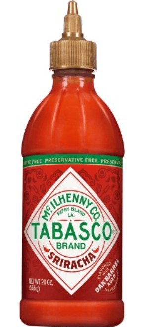 US - Tabasco - Sriracha Hot Sauce 20 oz (566g) x 6 units
