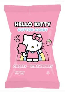 US - Taste of Nature Cotton Candy - Hello Kitty Cherry/Strawberry  3.1oz(88g) x 12 units