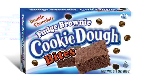 US - Theater Box Cookie Dough Bites Fudge Brownie 3.1 oz x12 units