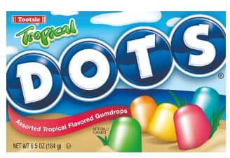 US - Theater Box - Dots Tropical 6.5oz(184g) x 12 Units