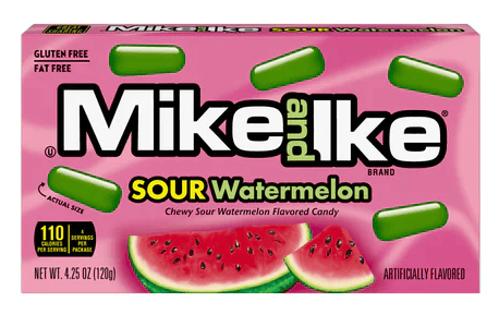Us - Theater Box Mike & Ike - Sour Watermelon x 12 units