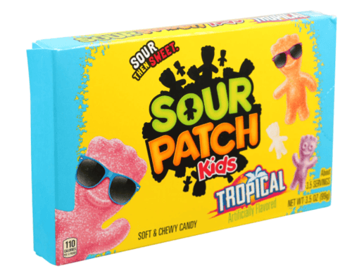 Turkey - Theater Box - Sour Patch Kids - Tropical 3.5 oz (99g) x 12 units