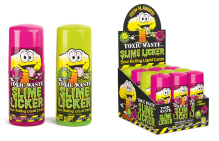 Spain - Toxic Waste Slime Licker 2.0 New Flavors (Black Cherry and Sour Apple) 60ml (57g) x 12 units