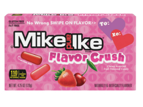 Valentine - Theater Box Mike and Ike - Flavor Crush 4.25oz (120g) x 12 Units