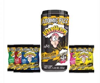 China - Warheads Atomic Fizz Canister 1.48 oz (42g) x 24 Units