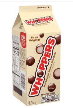 Whoppers Carton 12oz (340g) x 12 Units