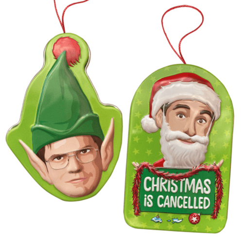 XMAS Boston America - The Office Holiday Ornaments x 12 units