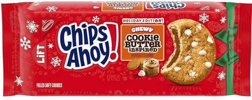 Xmas - Us - Case - CHIPS AHOY - Chewy Butter-Inspired Holiday Cookies - 9.9 oz (281g) x 8 units