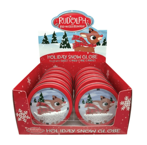 XMAS Boston America - Rudolph the Red-Nosed Reindeer - Snow Globe 1.5oz (43g) x 12 units