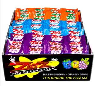 Zotz Strings - Blue Rasp, Orange, Grape 0.70 oz (20g) x 48 units