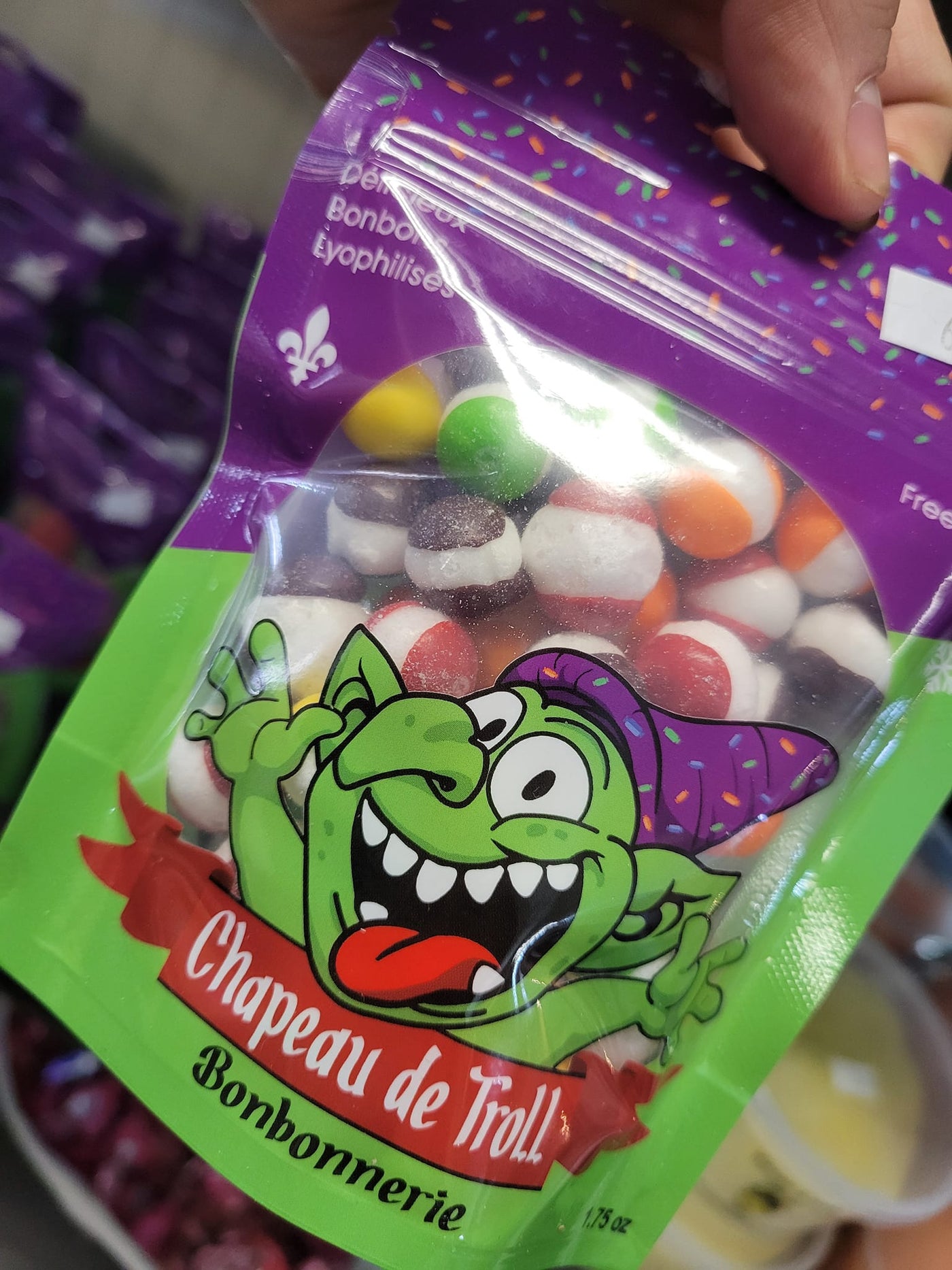 Les bonbons lyophilisés, c'est quoi?
