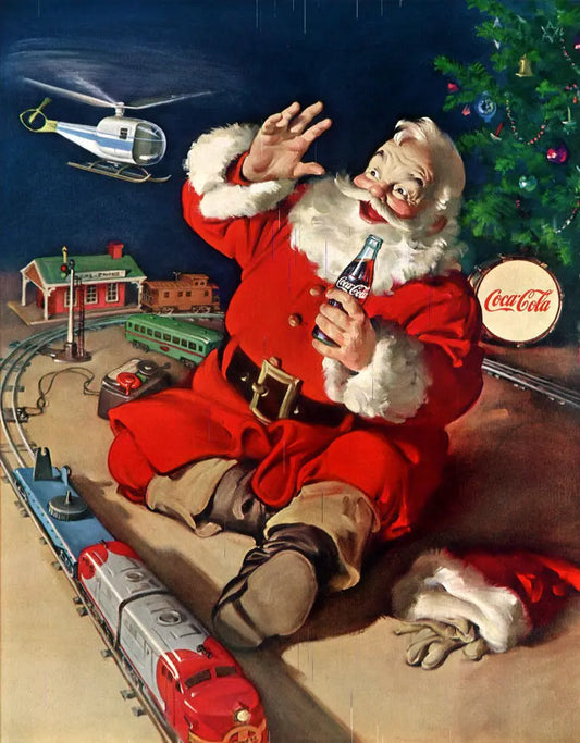 L'invention du Père Noël par Coka-Cola