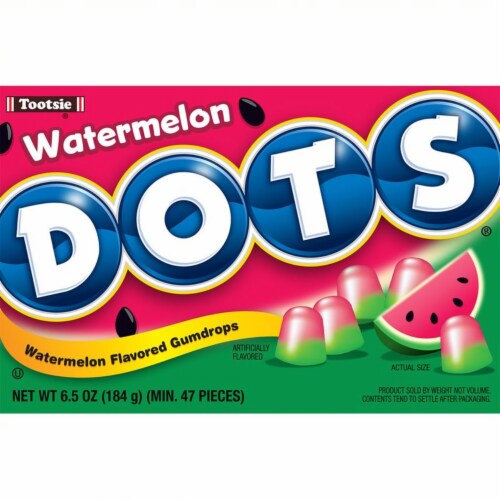 Theater Box Dots Watermelon 6.5oz X 12 Units - Québec Candy