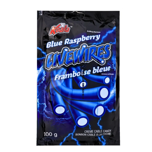 Koala - Livewires - Réglisses framboise bleue - 18u