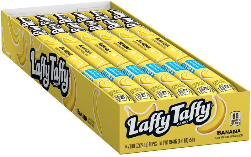 Laffy Taffy Rope - Banana - Banane  - 24u