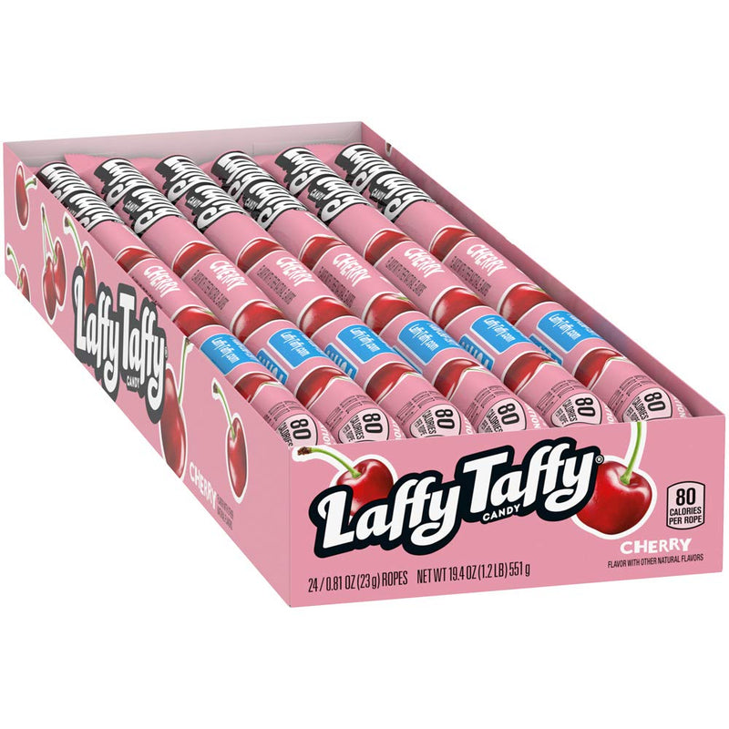Laffy Taffy Rope - Cherry - Cerise - 24u
