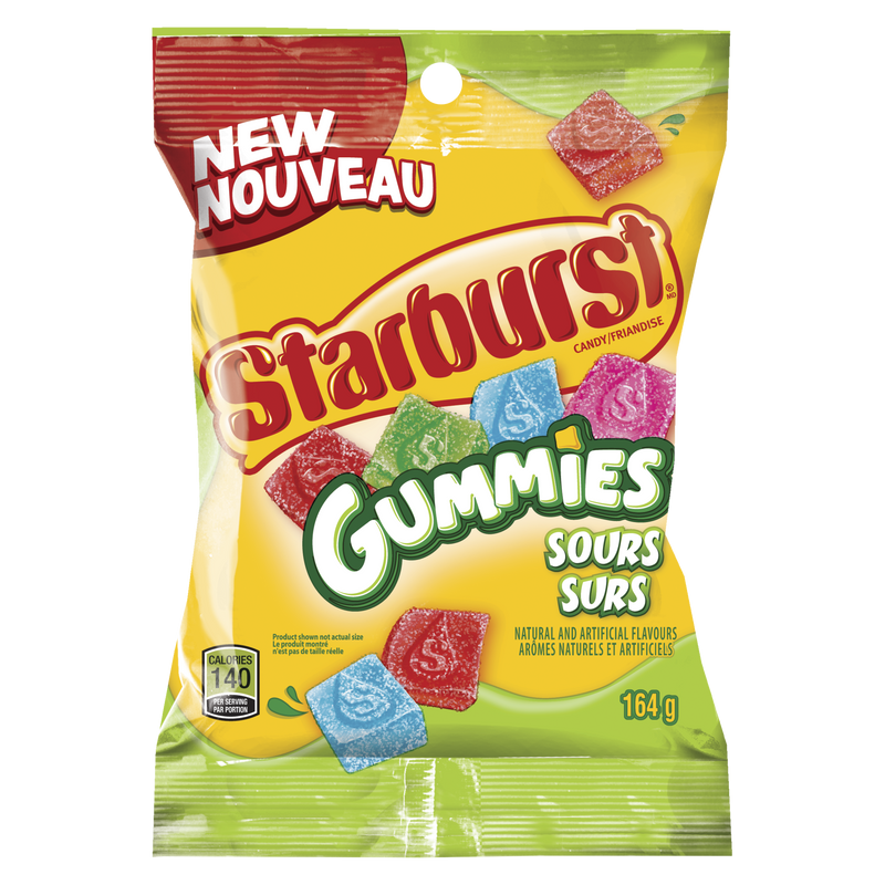 Starburst - Jujubes Sur 164g -12u