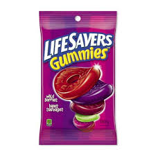 Life savers - Gummy - baies sauvages 180g -12u