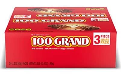 Us - Nestle 100 Grand King Size (3 Pk) - 2.2oz (63g) x 24 Units