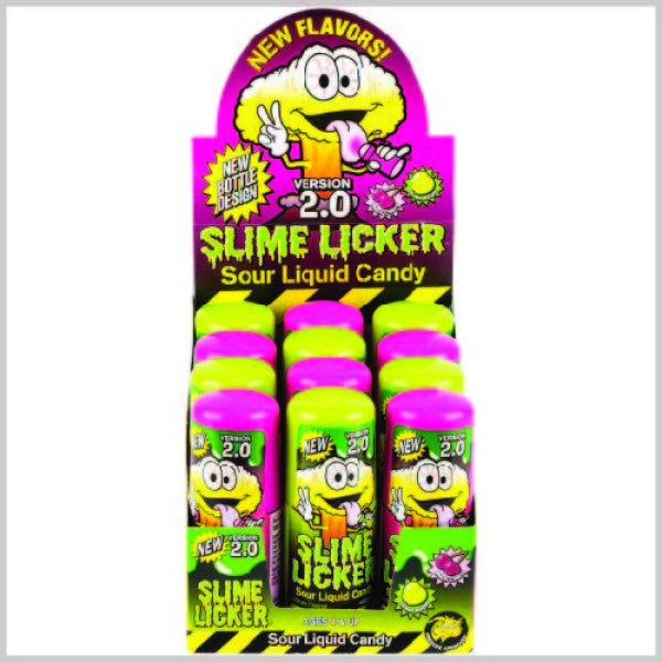 Toxic Waste - Slime licker - Cerise et pomme 57g - 12u