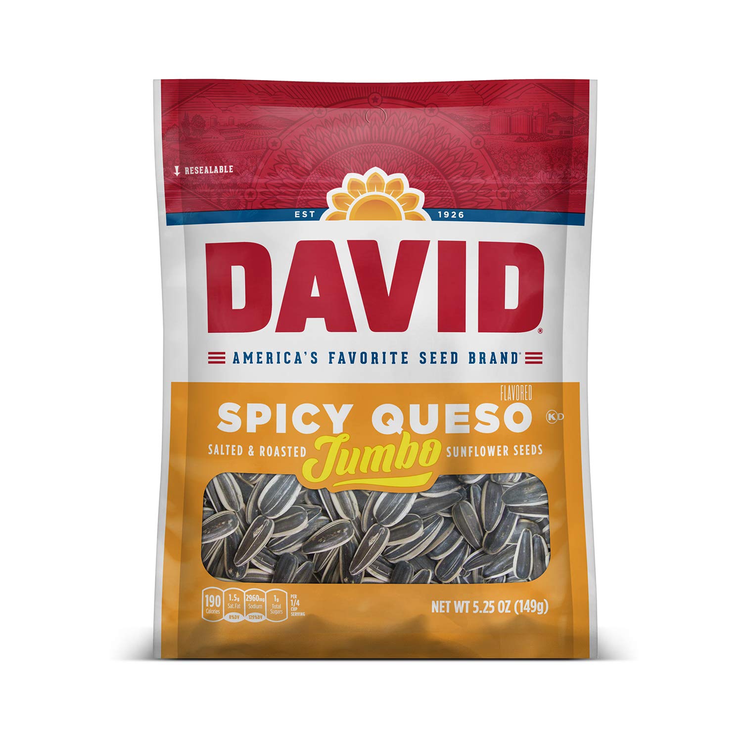 David - Quesso épicé 149g - 12u