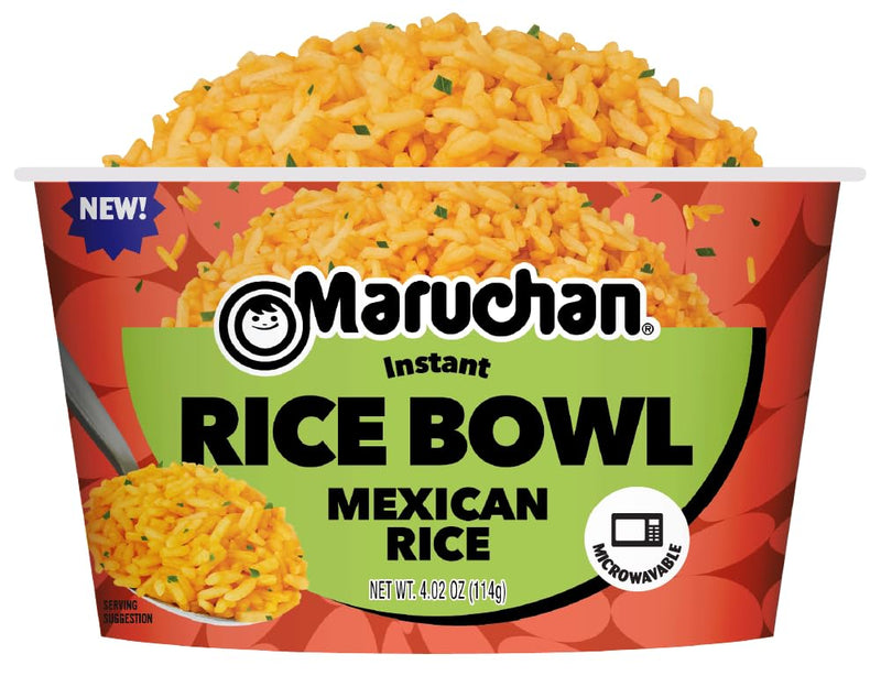 Ramen Maruchan - RICE bowl - Bol de riz -Mexicain - 6u