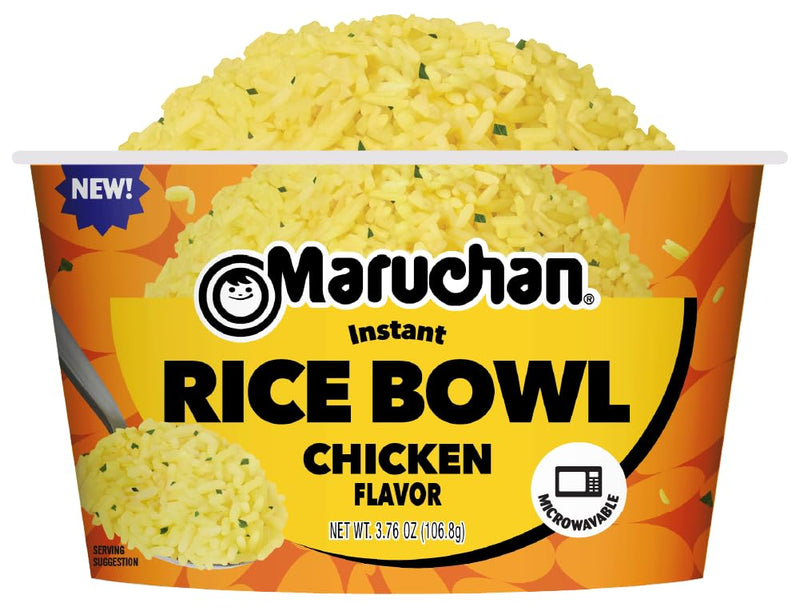 Ramen Maruchan - RICE bowl - Bol de riz - Poulet - 6u