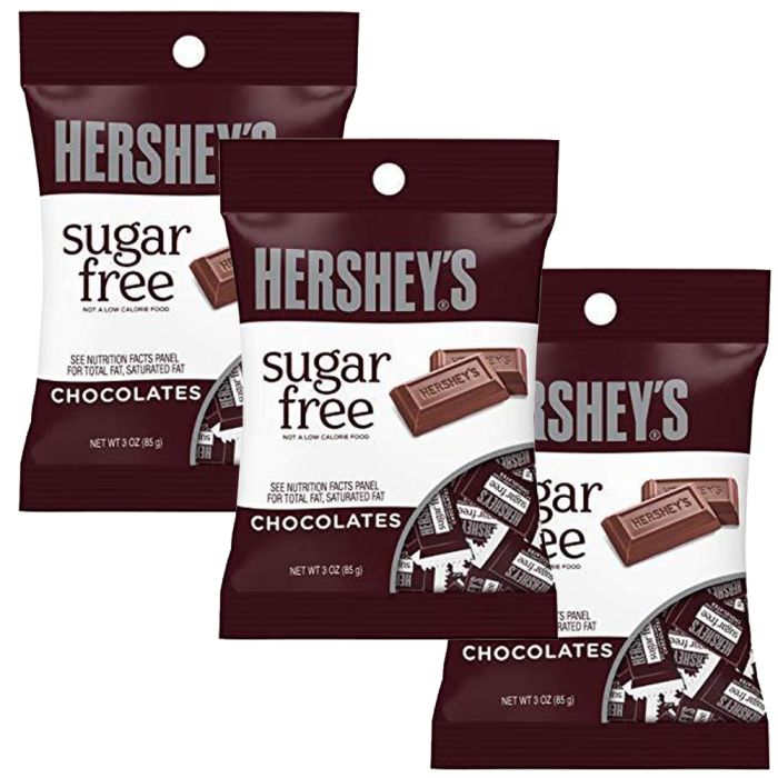 SANS SUCRE Sugar Free - Hershey Milk - Chocolat au lait 85g 12u