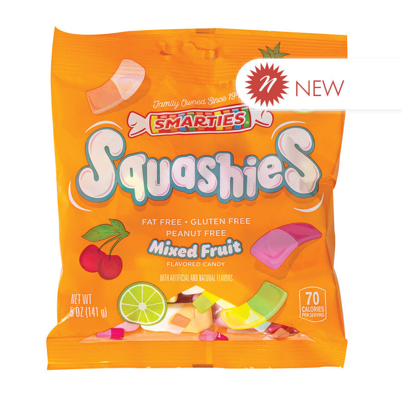 Squashies - Mixed Fruits - Mélange de fruits  5oz 12u