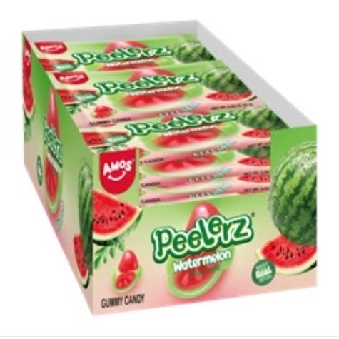 Amos - Peelerz 65g Watermelon - Melon d'eau 12u