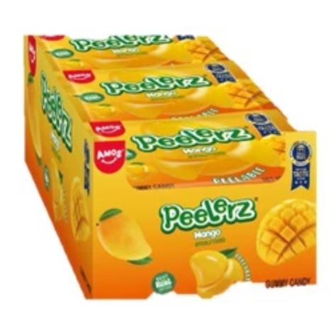 Amos - Peelerz 65g Mango - Mangue 12u